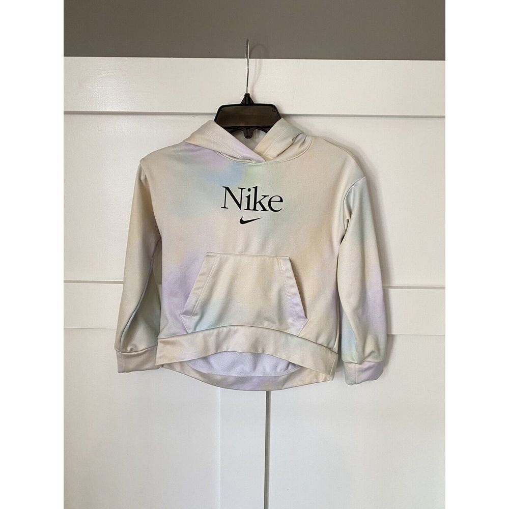 Nike Girl's‎ Pastel Tie Dye Hoodie Size S